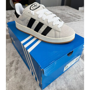 Adidas Campus 00s Crystal White Black Sneakers GY0042 Womens Size 10 NWB